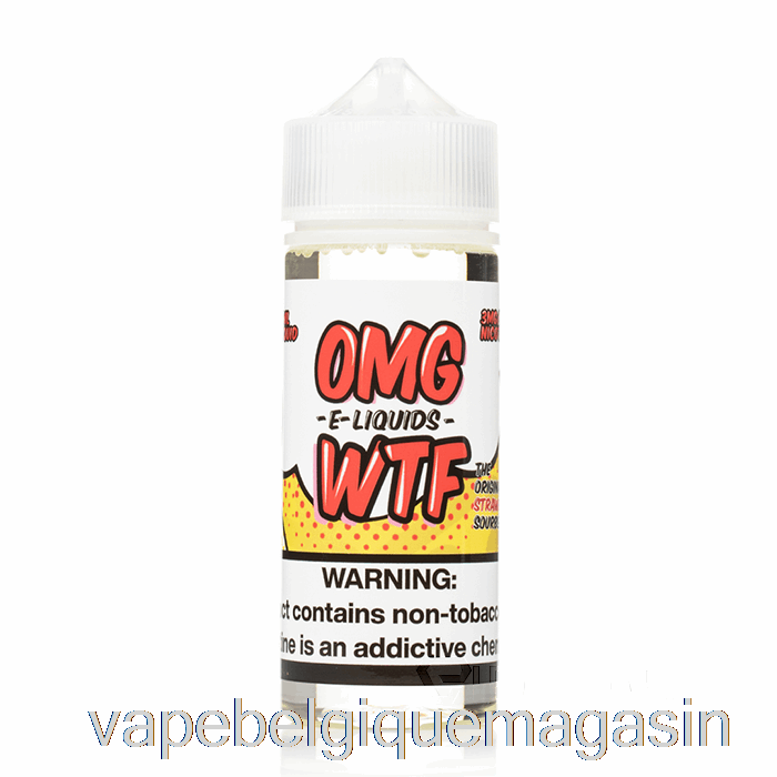 Vape Belgique Wtf - E-liquide Omg - 120ml 3mg